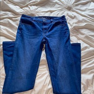American Eagle Stretch High rise Jeggings Size 8